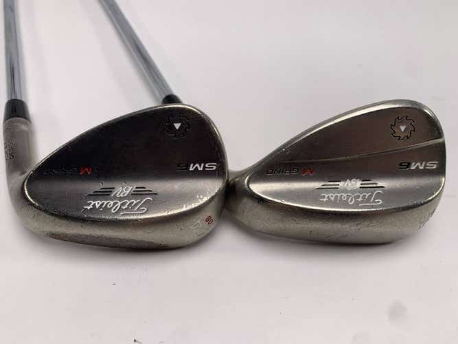 Titleist Vokey SM6 Steel Grey Wedge Set 54* 8 | 58* 8 Wedge Steel Mens RH