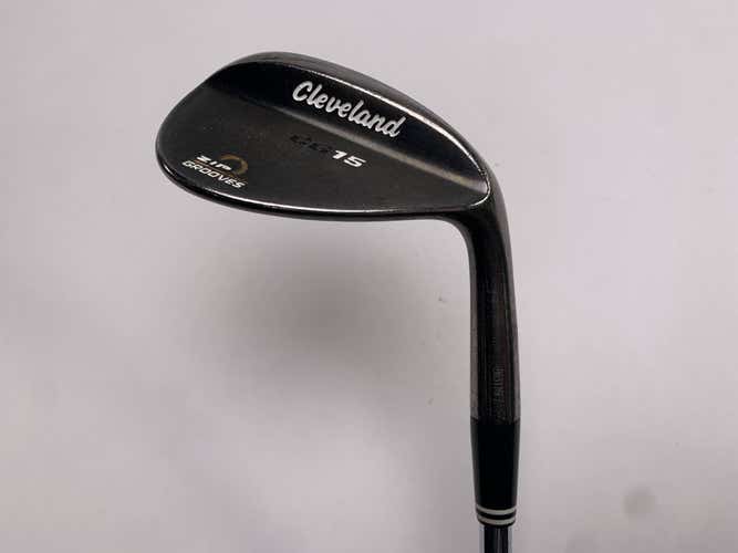 Cleveland CG15 Black Pearl Gap Wedge GW 46* 8 Bounce Traction Wedge Mens RH