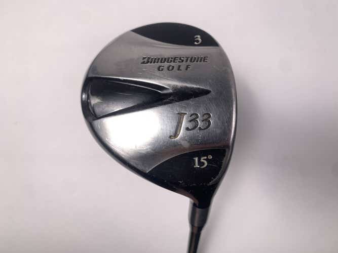 Bridgestone J33 3 Fairway Wood 15* Aldila NV Green 75g Regular Graphite Mens RH