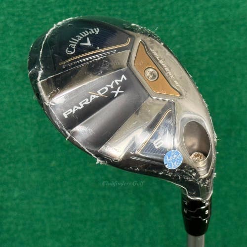 NEW Lady Callaway Paradym X 27 6 Hybrid Aldila Ascent 40 Graphite Ladies
