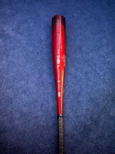 2025 DeMarini Voodoo One Alloy USSSA Certified Bat (-10) 18 oz 28" (Used)