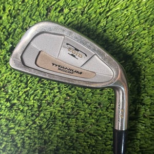 Mizuno T-Zoid T3 Titanium Insert 6 Iron Turbo Gold Graphite Regular Flex RH