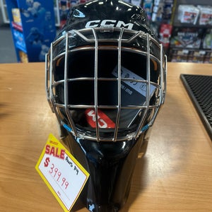 Senior Large CCM Axis F9 Goalie Mask (New)
