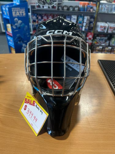 Senior Large CCM Axis F9 Goalie Mask (New)