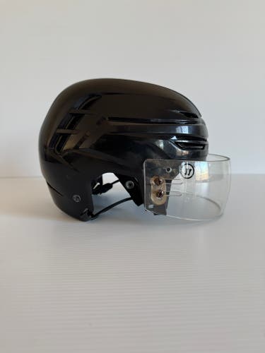 Used Small Warrior Alpha One Pro Helmet With Visor - Black