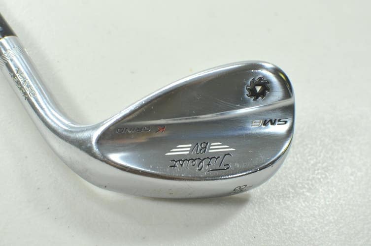 Titleist Vokey SM6 Tour Chrome 58*-12 Wedge Right BV Wedge Flex Steel # 210170