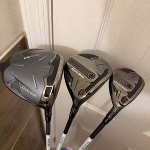 TaylorMade Qi35 Driver 10.5* & 3/15 wood & 19*Hybrid Stiff Flex Right Handed