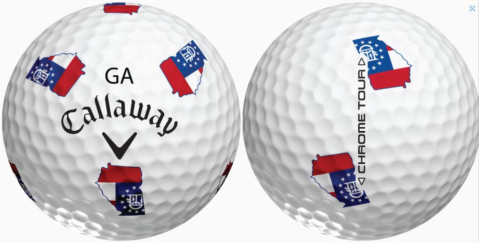 CALLAWAY CHROME TOUR 2024 GEORIGA TRUVIS GOLF BALL DOZEN