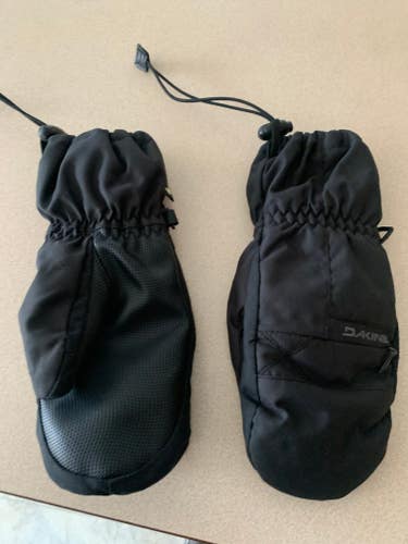 Black Small Kids Unisex Gloves (New)