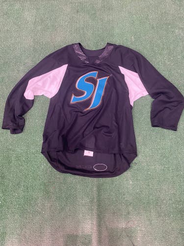San Jose Barracuda AHL Black Size 56 Men's CCM Jersey (Used)