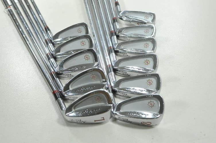 Ben Hogan Apex Edge Pro 2002 3-E,F,S,L Iron Set Stiff Flex RH Steel # 210032