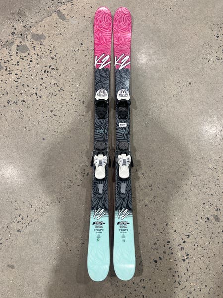 2018 Kid's 139cm K2 Missy Skis | Marker 4.5 Bindings (Used