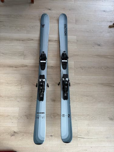 Men's 2024 Faction Dancer 2.0 163 cm All Mountain With Bindings Max Din 13 (Used)