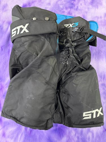 Black Senior Small STX Surgeon RX3 Hockey Pants (Used)