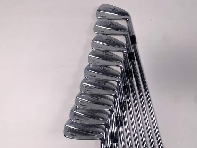 Titleist 690 MB Forged Iron Set 2-PW True Temper DG X100 Extra Stiff Steel RH