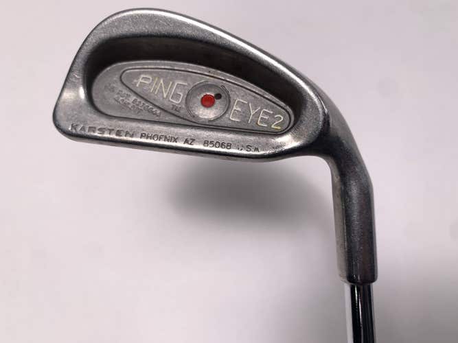Ping Eye 2 Single 4 Iron Red Dot 1* Flat Karsten ZZ-Lite Stiff Steel Mens RH