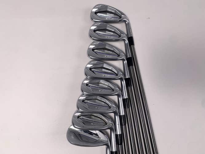 Mizuno JPX 900 Hot Metal Iron Set 4-PW+GW SteelFiber FC90 F3 Regular Graphite RH