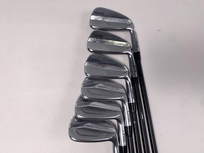 Ping i59 / i525 Combo Iron Set 5-PW Green Dot 2* Up Nippon AWT 2.0 Stiff RH