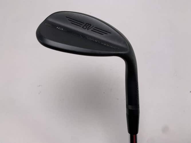 Titleist Vokey SM10 Jet Black Wedge 58* 12 Bounce D-Grind Vokey Steel Mens RH