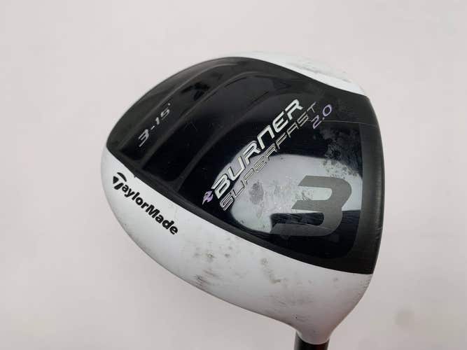 TaylorMade Burner Superfast 2.0 3 Fairway Wood 15* Ozik XCON-4.8 Ladies RH