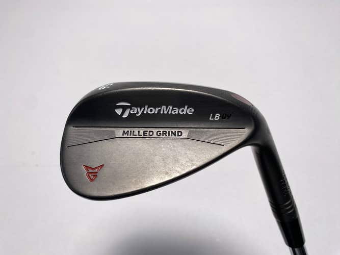 TaylorMade Milled Grind Black Wedge 56* 9 Bounce LB TT DG Wedge Steel Mens RH