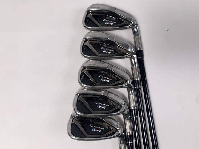 TaylorMade M4 Iron Set 6-PW Fujikura Atmos 6R Regular Graphite Mens RH