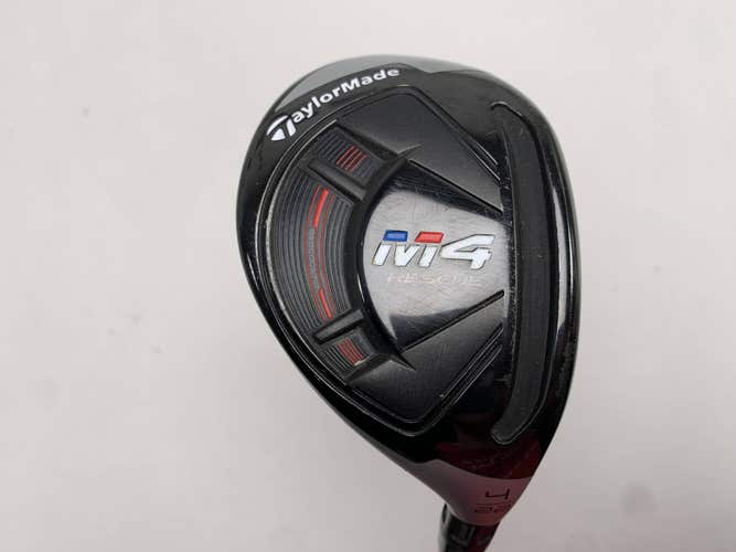 TaylorMade M4 4 Hybrid 22* Fujikura Atmos Red 5A Senior Graphite Mens RH