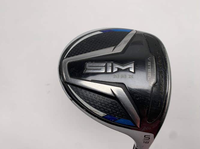 TaylorMade SIM MAX 5 Fairway Wood 18* Aldila NV Blue 45g Ladies RH