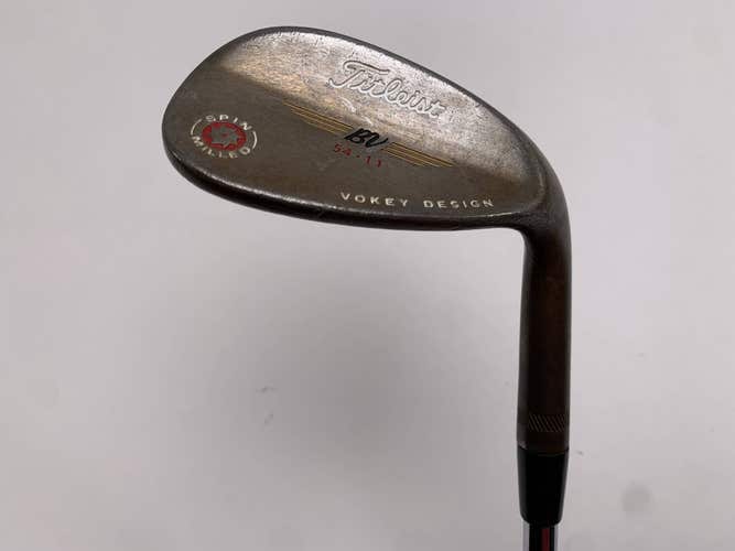 Titleist Vokey Spin Milled Oil Can 2009 Wedge 54* 11 Bounce Wedge Steel Mens RH