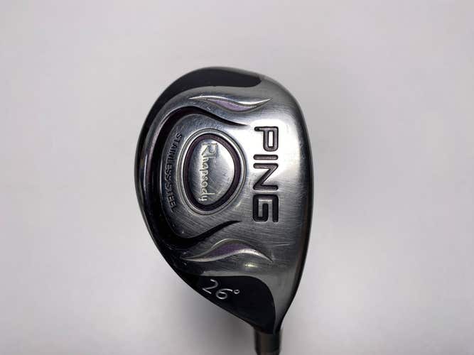 Ping Rhapsody Hybrid 26* ULT 129 Ultra Light Ladies RH Undersize Grip