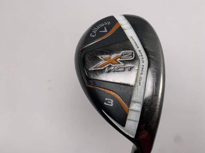 Callaway X2 Hot 3 Hybrid 19* 60g Regular Graphite Mens RH Oversize Grip