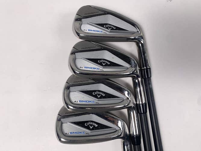 Callaway Paradym Ai Smoke HL Iron Set 7-PW Cypher Sixty 5.5 60g Regular RH +1"