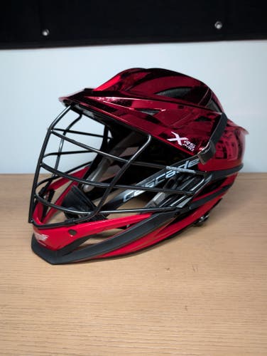 Chrome Red Cascade XRS Pro Helmet (Basically New)