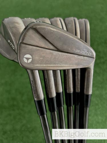 Taylormade P770 23 Limited Edition Copper Forged Iron Set