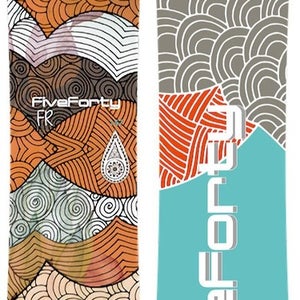Fiveforty FR Snowboard Women's Size 139 cm Freestyle Twin New 2023 540