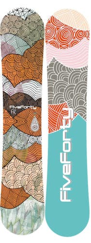 Fiveforty FR Snowboard Women's Size 139 cm Freestyle Twin New 2023 540