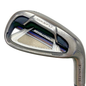 Maxfli Revolution 9 Iron Right-Handed Men's Stiff Steel 35.5" New Midsize Grip