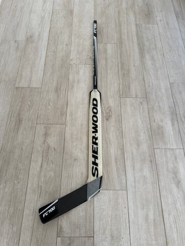 NEW Sherwood FC700 Full Right Hockey Goalie Stick (2-Pack)