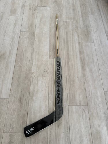NEW Sher-Wood GS350 Full Right Hockey Goalie Stick