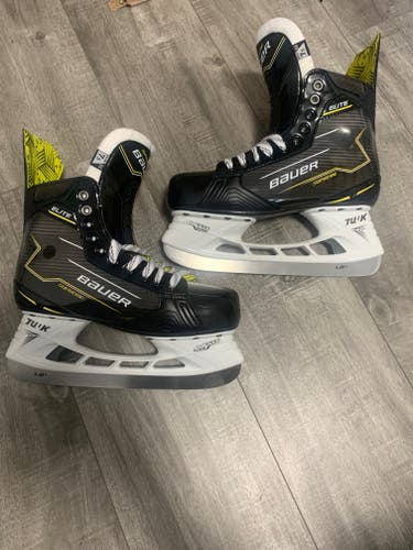 Bauer Supreme Elite Hockey Skates Extra Wide Width 7.5 (New)