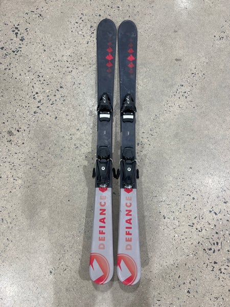 2019 Kid's 135cm Defiance Flash Skis | Tyrolia D7AC Bindings (Used)