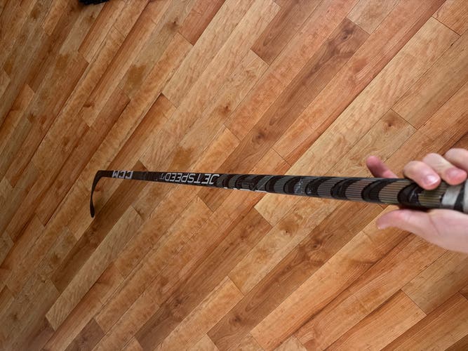 Senior CCM JetSpeed FT5 Pro Right Handed Hockey Stick P29 95 Flex Pro Stock (Used)