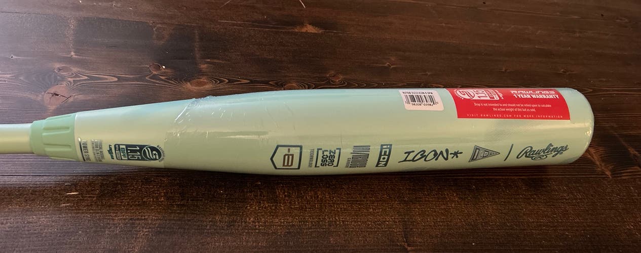 2026 Rawlings Icon Composite USSSA Certified Bat (-8) 23 oz 31" (New)