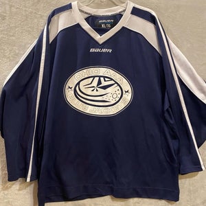 Ohio AAA Blue Jackets Team Stock Practice Jersey XL (#27)