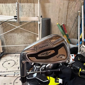 Men's Callaway Apex pro 8 Iron Left Hand Regular Flex Steel Shaft (Used)