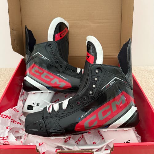 Brand New CCM Jetspeed FT670 Senior Ice Skates Size 8.5 Regular