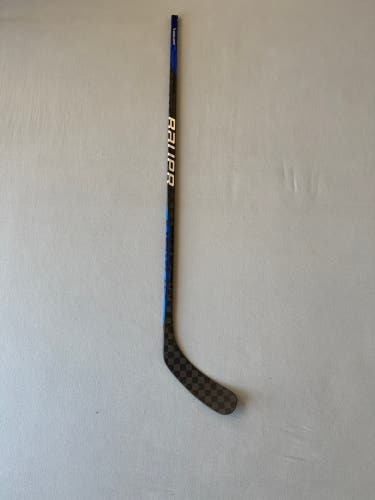 New 77 Flex P92M Senior Bauer Vapor 1X Lite ADV (Blue Sync Dress) Left Handed Pro Stock Hockey Stick