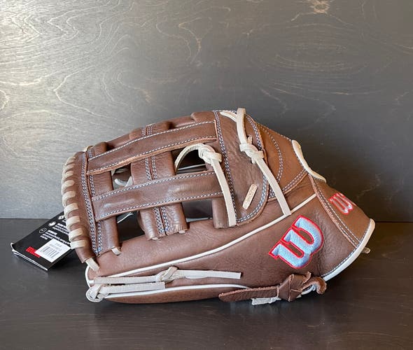 2020 Wilson A1000 LH Outfield Baseball Glove 12.5" (New)
