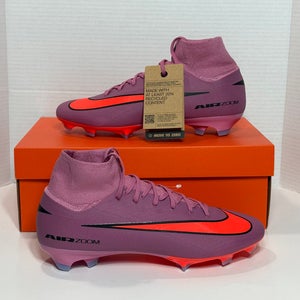 Size Men’s 5 / Women’s 6.5 Nike Superfly 10 Pro FG Firm-Ground High-Top Soccer Cleats HF9433-600