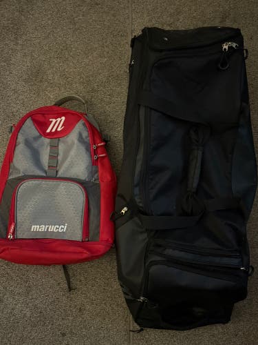 Marucci wheel stockade bag plus bat pack combo